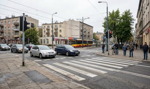 Akcja „Bezpieczny Pieszy”: wzmożone kontrole drogowe w Katowicach