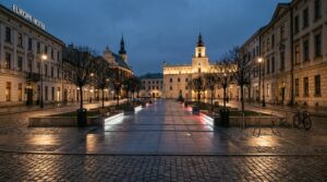 Plac Litewski rozbłyśnie w barwach białoruskiej flagi