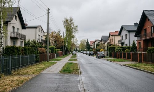 Interwencja straży pożarnej przy ul. Przebiśniegowej