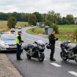 Pościg pod Lublinem: 39-letni motocyklista zatrzymany przez policję