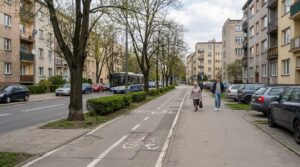 Rozpoczyna się budowa infrastruktury pieszo-rowerowej na ul. Piastowskiej