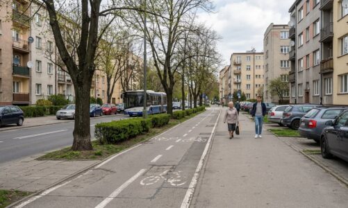 Rozpoczyna się budowa infrastruktury pieszo-rowerowej na ul. Piastowskiej