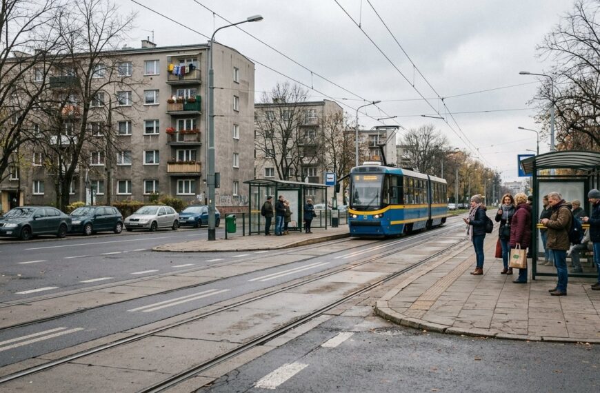 Prace drogowe na ul. Serbskiej w Poznaniu