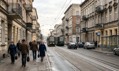 Postępy prac drogowych na Starym Mieście w Łodzi