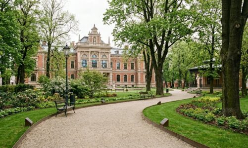 Ogród Pałacu Poznańskich w Łodzi ponownie otwarty dla zwiedzających