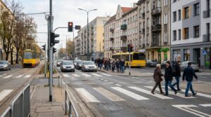 Podsumowanie działań „Bezpieczny Pieszy” w Katowicach