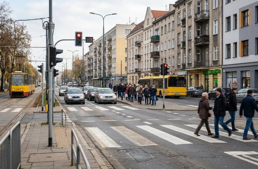 Podsumowanie działań „Bezpieczny Pieszy” w Katowicach