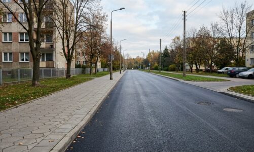 Remont nawierzchni ulicy Sieciechowskiej