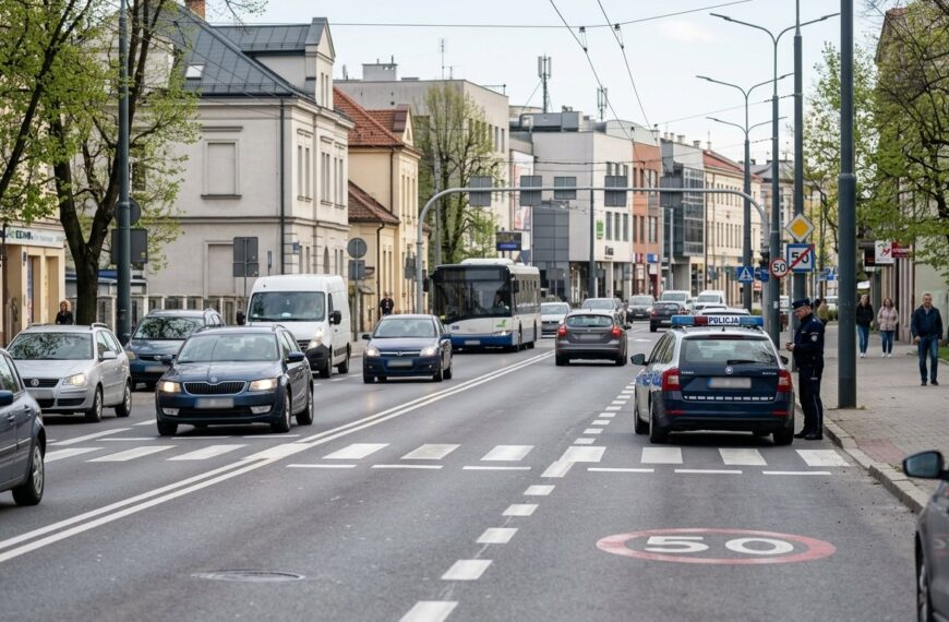 Wzmożone kontrole prędkości na drogach powiatu bielskiego