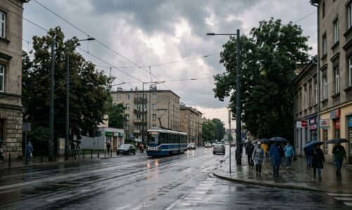 Ostrzeżenie meteorologiczne dla Krakowa: prognozowane burze i opady
