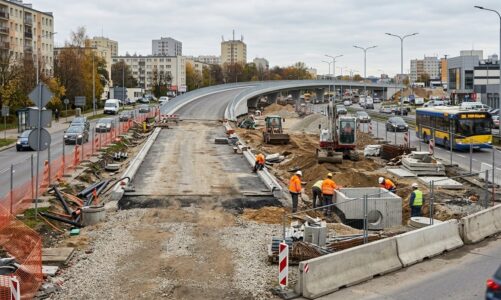 Budowa obwodnicy Witomina: harmonogram prac i zmiany w organizacji ruchu