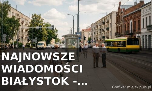 Najnowsze wiadomości Białystok – Poniedziałek 13.07.2026