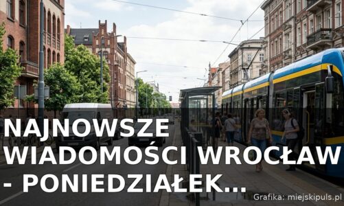 Najnowsze wiadomości Wrocław – Poniedziałek 13.07.2026