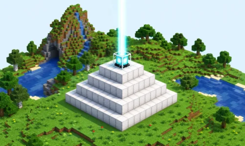Latarnia (Beacon) w Minecraft — jak zbudować piramidę i jakie daje moce