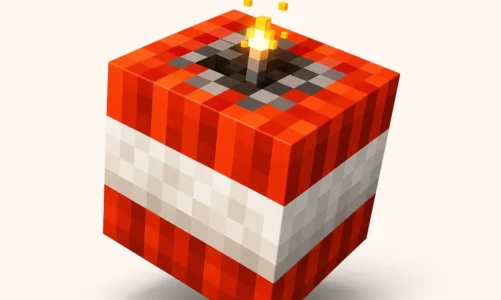 TNT w Minecraft — jak zrobić, jak odpalić i tabela obrażeń