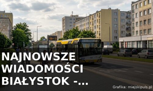 Najnowsze wiadomości Białystok – Poniedziałek 20.07.2026