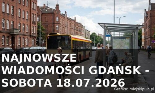 Najnowsze wiadomości Gdańsk – Sobota 18.07.2026