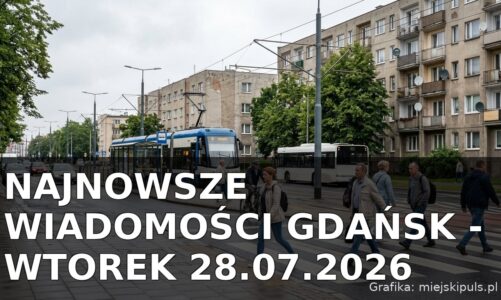 Najnowsze wiadomości Gdańsk – Wtorek 28.07.2026