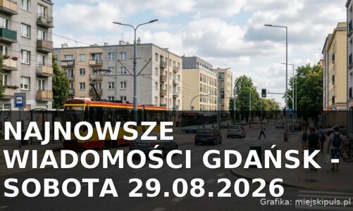 Najnowsze wiadomości Gdańsk – Sobota 29.08.2026