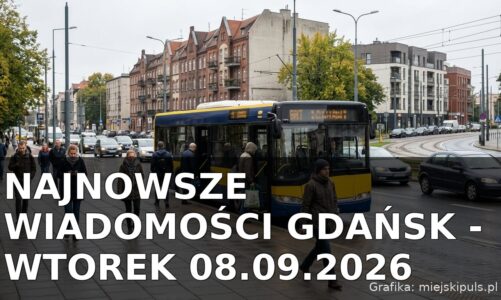 Najnowsze wiadomości Gdańsk – Wtorek 08.09.2026