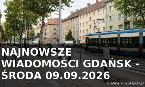 Najnowsze wiadomości Gdańsk – Środa 09.09.2026
