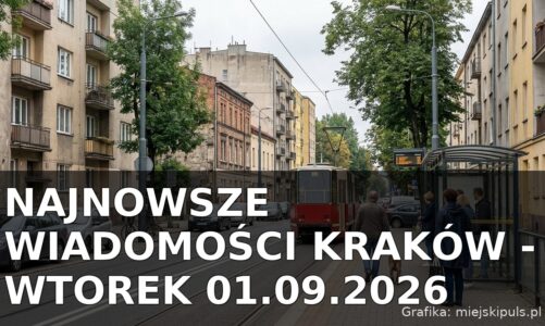 Najnowsze wiadomości Kraków – Wtorek 01.09.2026