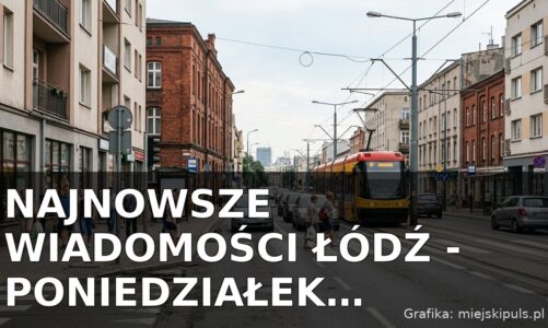 Najnowsze wiadomości Łódź – Poniedziałek 03.08.2026