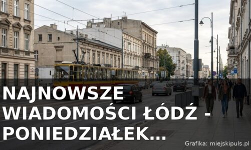 Najnowsze wiadomości Łódź – Poniedziałek 31.08.2026
