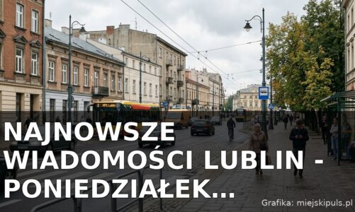 Najnowsze wiadomości Lublin – Poniedziałek 07.09.2026