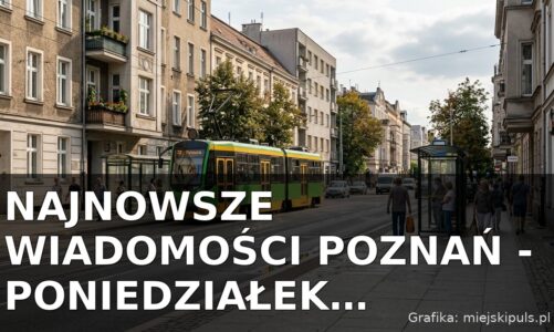 Najnowsze wiadomości Poznań – Poniedziałek 31.08.2026