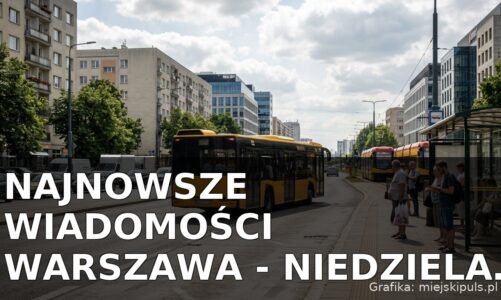 Najnowsze wiadomości Warszawa – Niedziela 19.07.2026