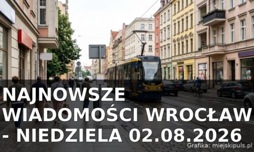 Najnowsze wiadomości Wrocław – Niedziela 02.08.2026