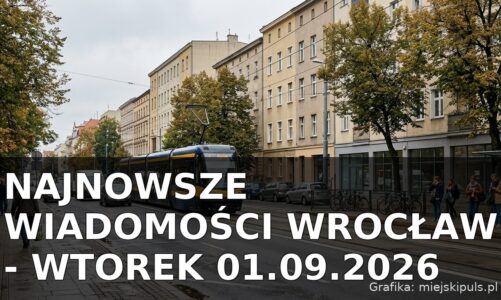 Najnowsze wiadomości Wrocław – Wtorek 01.09.2026