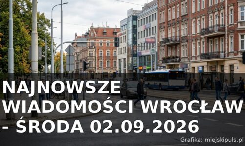 Najnowsze wiadomości Wrocław – Środa 02.09.2026