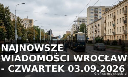 Najnowsze wiadomości Wrocław – Czwartek 03.09.2026