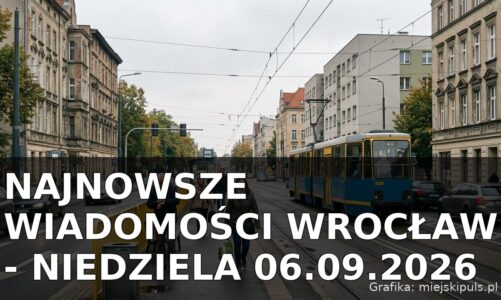 Najnowsze wiadomości Wrocław – Niedziela 06.09.2026