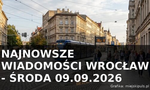 Najnowsze wiadomości Wrocław – Środa 09.09.2026