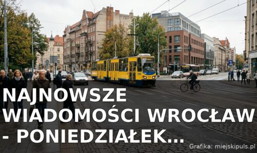 Najnowsze wiadomości Wrocław – Poniedziałek 12.10.2026